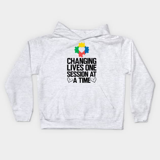 RBT - Changing lives on session at a time Kids Hoodie by KC Happy Shop